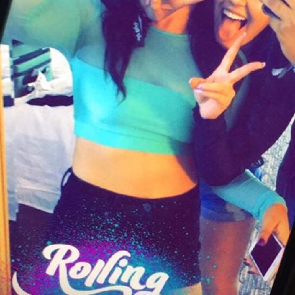 MESH CROP TOP